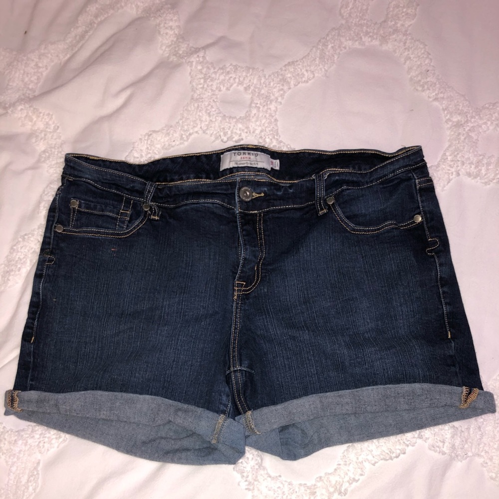 Torrid jean shorts